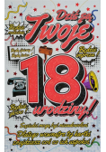 Karnet Urodzinowy 18
