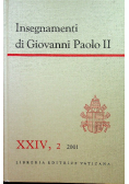 Insegnamenti di Giovanni Paolo II tom XXIV część 2 2001