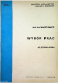 Zachwatowicz Wybór prac