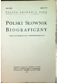 Polski słownik biograficzny Tom XX / 4 Zeszyt 87