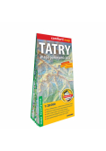 Tatry. Mapa panoramiczna; laminowana mapa turystyczna; 1:28 000