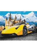 Malowanie po numerach - Lamborghini 40x50
