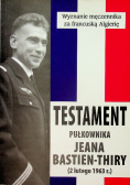 Testament pułkownika Jeana Bastien Thiry