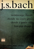 Bach Chorały na cztery głosy