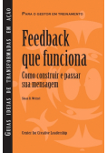 Feedback That Works