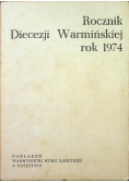 Rocznik Diecezji Warmińskiej rok 1974