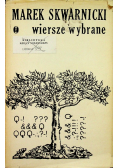 Skwarnicki Wiersze wybrane