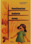 Kwestionariusz badania mowy