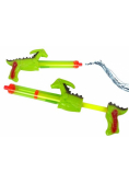 Pistolet na wodę dinozaur zielony 40cm