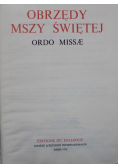 Obrzędy Mszy Świętej Ordo Missae