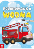 Kolorowanka wodna pojazdy