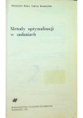 Metody optymalizacji w zadaniach