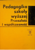 Pedagogika Szkoły Wyższej