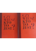 Czy wiesz kto to jest reprint z 1938 r. ton 1 i 2