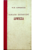 Pamiątki historyczne Łowicza reprint 1844
