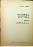 Mechanika kwantowa