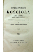 Historya powszechna kościoła Tom II 1855 r.
