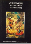Myśli Świętej Katarzyny Sieneńskiej  reprint z 1936 r