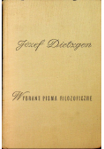 Dietzgen Wybrane pisma filozoficzne