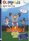 Olimpiada sportowa Koloruj maluj naklejaj