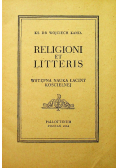 Religioni et Litteris Wstępna nauka łaciny kościelnej