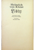 Kleist Listy