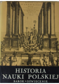 Historia Nauki Polskiej barok oświecenie