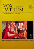 Vox Patrum Nr 52 / 1