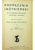 Podręcznik inżynierski Tom II 1927 r.