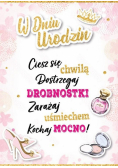 Karnet Urodziny dla niej