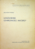 Uogólnione odwrotności Macierzy