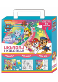 Psi Patrol Układaj i koloruj