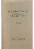 Korespondencja Ignacego Krasickiego Tom I