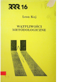 Wątpliwości metodologiczne