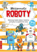 Kolorowanka z naklejkami - Niesamowite Roboty