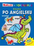 Nalep i pokoloruj. Słówka po angielsku