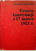 Geneza konstytucji z 17 marca 1921 r
