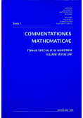 Commentationes mathematicae