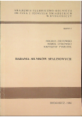 Badania silników spalinowych