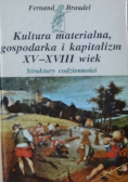 Kultura materialna gospodarka i kapitalizm XV-XVIII wieku