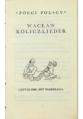 Poeci Polscy Wacław Rolicz Lieder