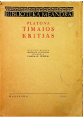 Platona Timaios Kritias