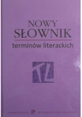 Nowy słownik terminów literackich