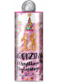 Skarbonka puszka Urodziny 18