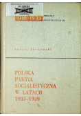 Polska Partia Socjalistyczna w latach 1935  1939