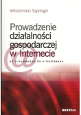 Prowadzenie działalności gospodarczej w Internecie