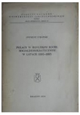 Polacy w rosyjskim ruchu socjaldemokratycznym w latach 1883 do 1893