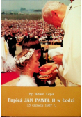 Papież Jan Paweł II w łodzi