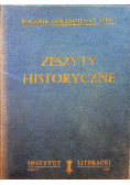 Zeszyty historyczne 4 tomy