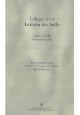 Lekcja ciszy